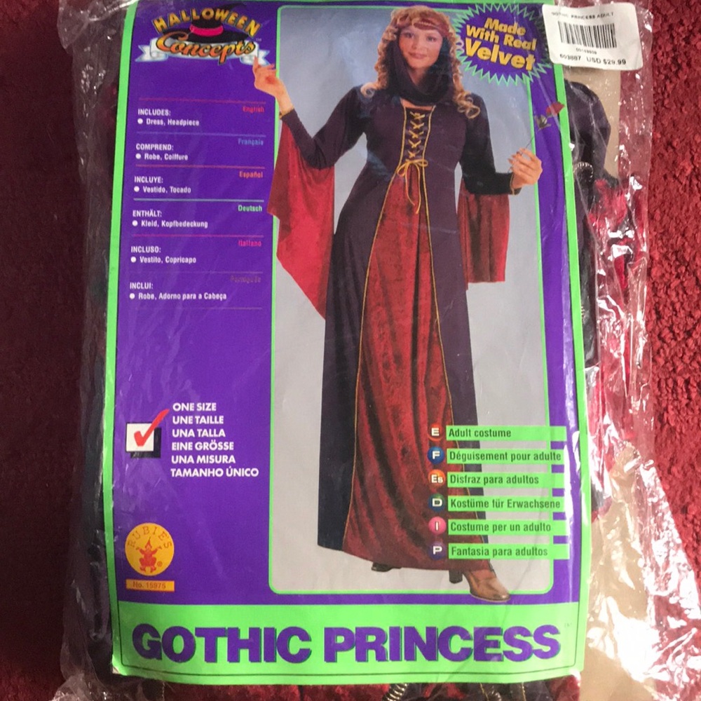 Gothic Princess  Halloween costume